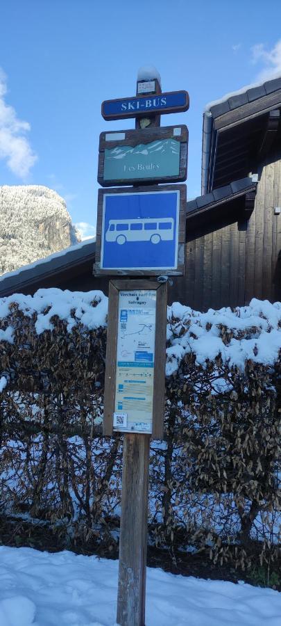 Domaine Du Grand Tetras Samoens Leilighet Eksteriør bilde